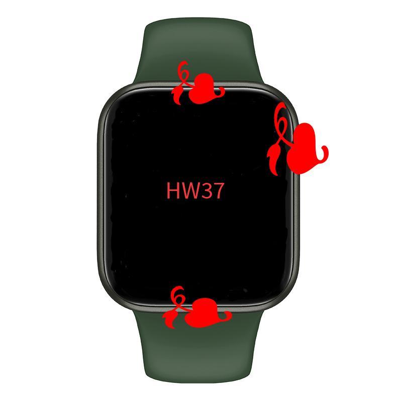 Đảm bảo chất lượng Đồng hồ thông minh HW37 Cuộc gọi Bluetooth Đo nhịp tim Huyết áp Kiểm tra đường huyết Thanh toán ngoại tuyến Chia sẻ vị trí Vòng đeo tay thông minh