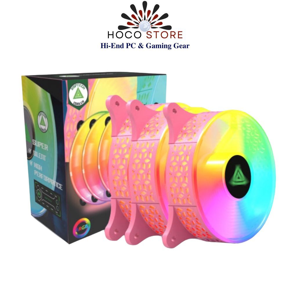 BỘ KIT 3 FAN V400C LED ARGB - Hàng Chính Hãng