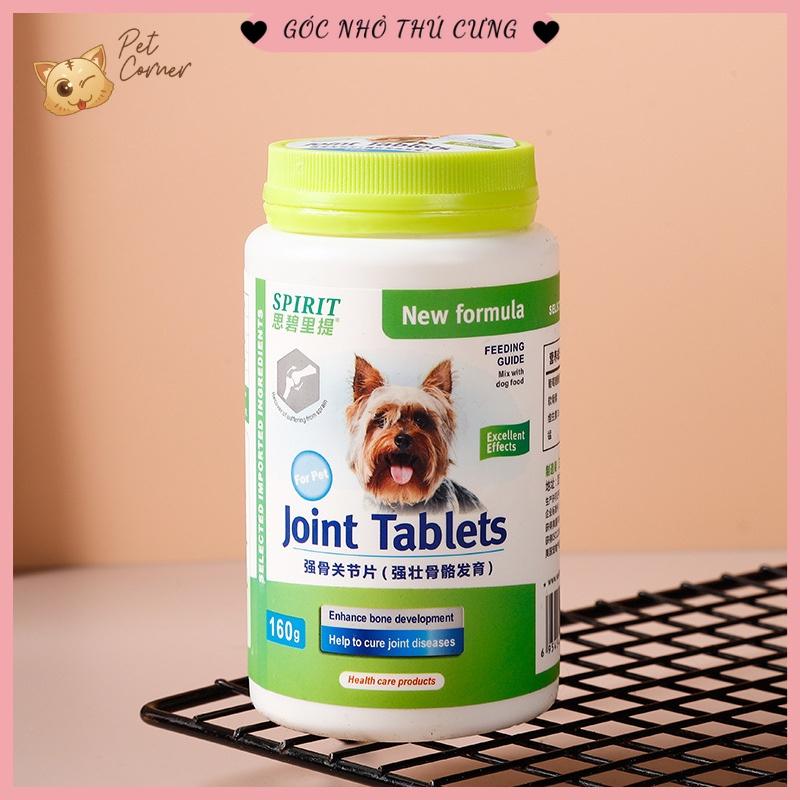 Viên SPIRIT bổ sung dinh dưỡng canxi, vitamin, khoáng, dưỡng lông cho thú cưng - Chăm sóc sức khỏe cho chó mèo