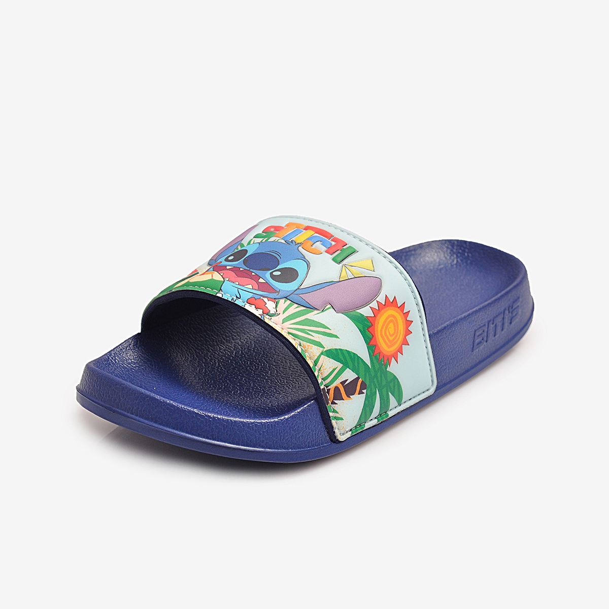 Dép STITCH phiên bản Disney Eva Phun Bé Trai Biti's BEB003697XNH (Xanh nhớt)