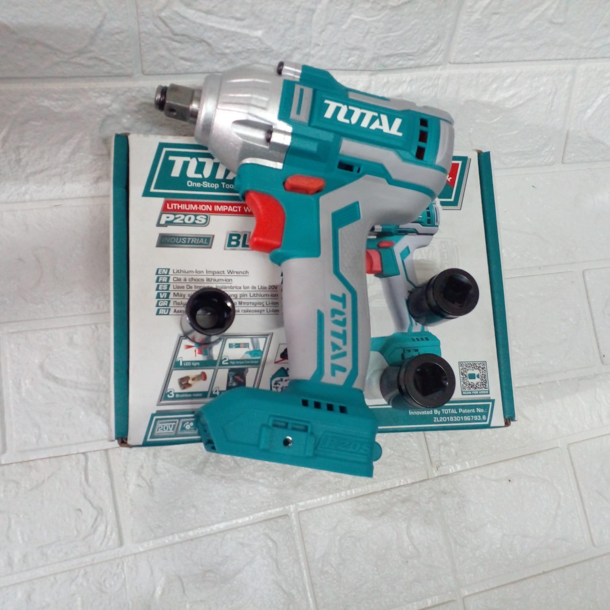 MÁY SIẾT BULOONG DÙNG PIN 20V TOTAL TIWLI20010 - HÀNG CHÍNH HÃNG