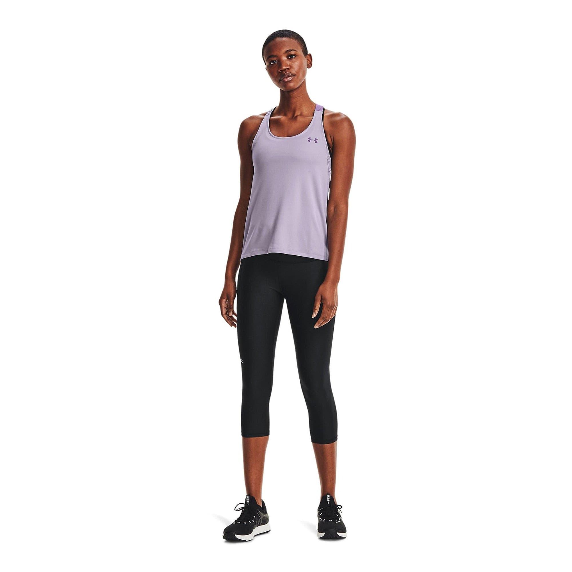 Quần legging thể thao nữ Under Armour Heatgear Armour No-Slip Waistband Capris - 1365334-001