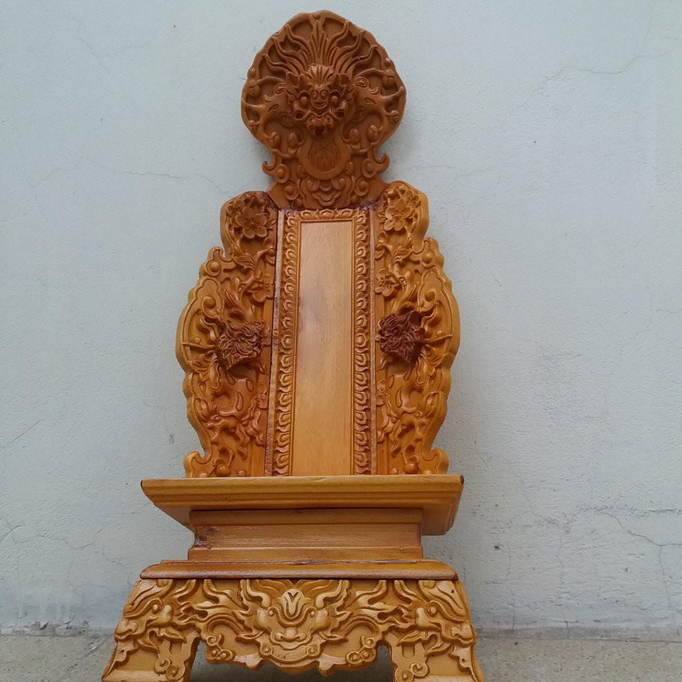 Đồ thờ cúng bài vị gỗ mít cao 50cmx22cmx12cm