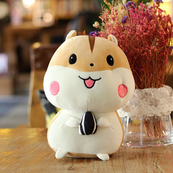 Gấu Bông Chuột Hamster 20cm TNB01 Siêu Đáng Yêu Màu Nâu