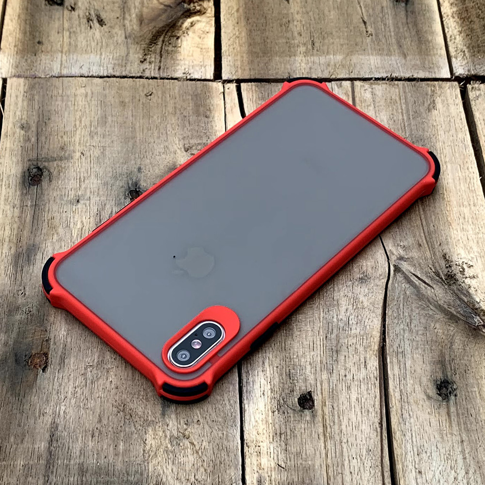 Ốp lưng chống sốc toàn phần dành cho iPhone XS MAX - Màu đỏ