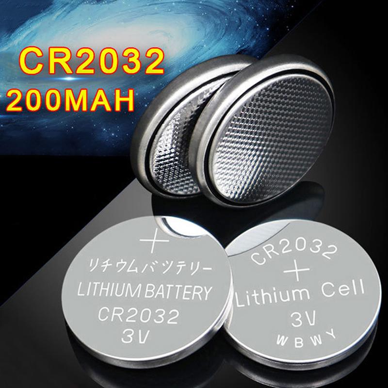 5 cái/lốc cr2032 Thương Hiệu Mới Tế Bào Nút Pin 3V Đồng Xu Lithium Đồ Chơi Máy Tính cr2032 Pin Nút màu sắc: C