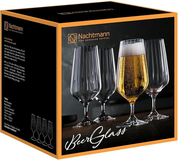 Bộ ly uống bia Nachtmann Celebration Bierglas Set/4 105226 380ml Hàng chính hãng