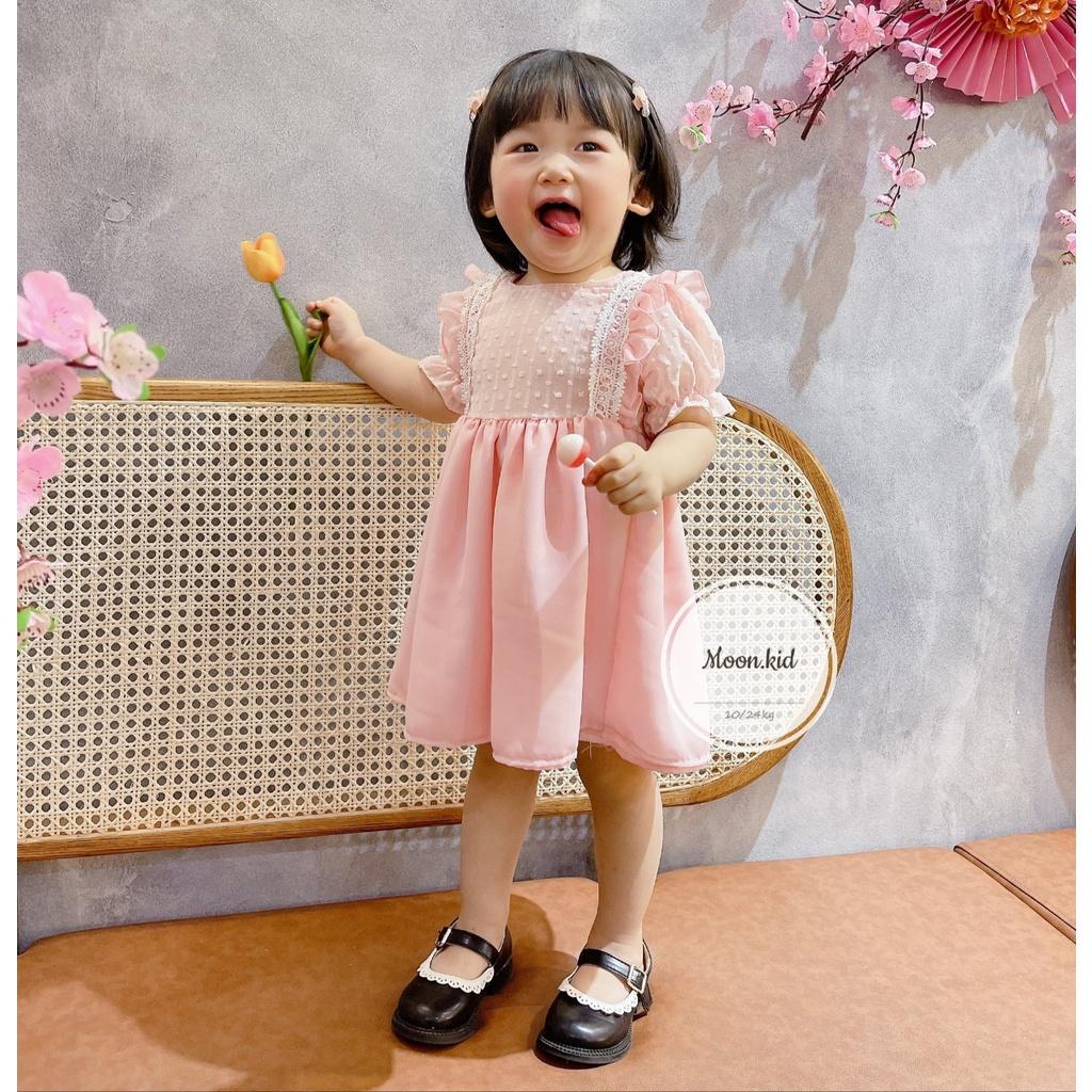 Váy ren đầm công chúa cho bé bé gái