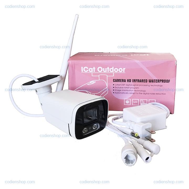 Camera Wifi Thông Minh Ngoài Trời ICat Outdoor-Hàng chính hãng