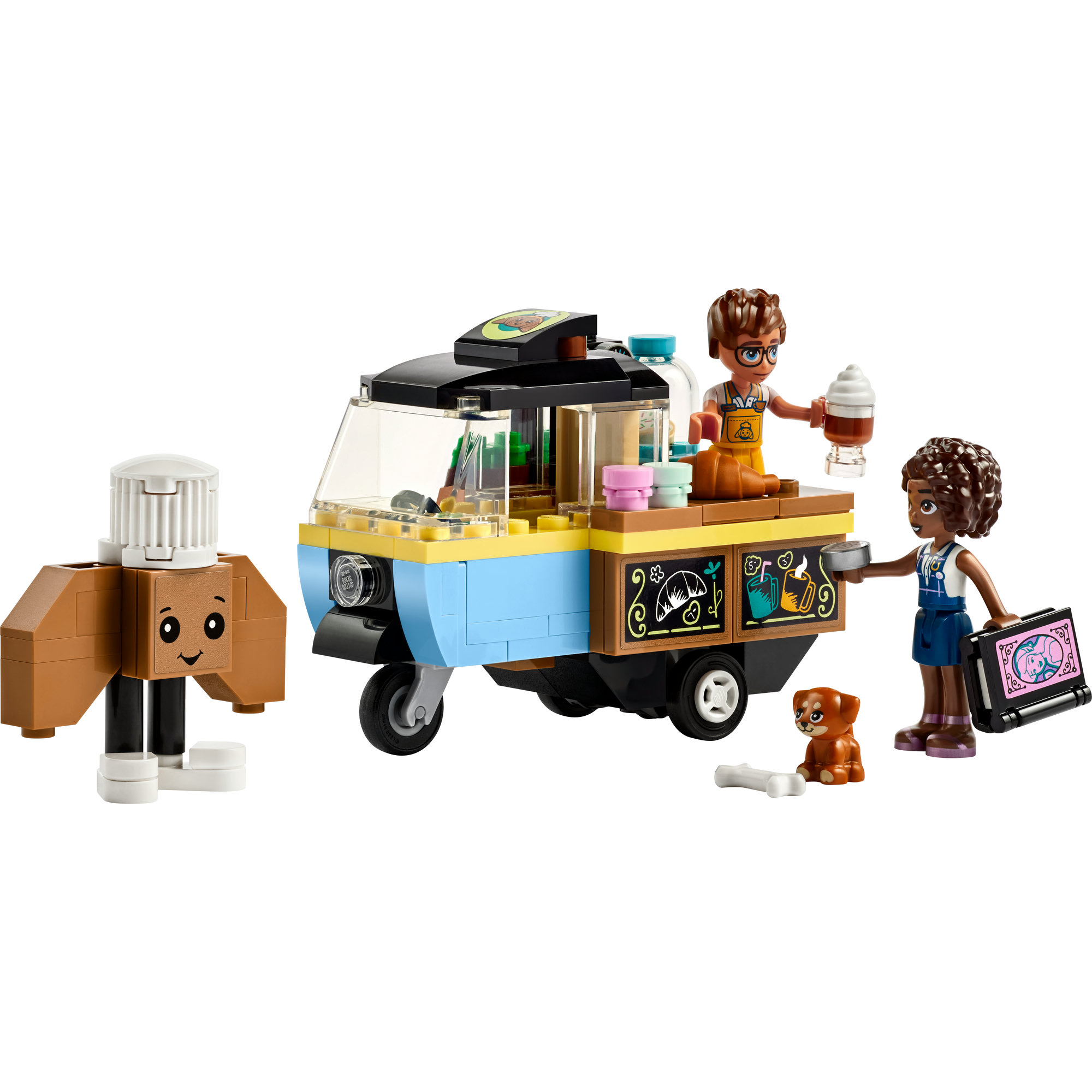 LEGO FRIENDS 42606 Đồ chơi lắp ráp Tiệm bánh ngọt di động (125 chi tiết)