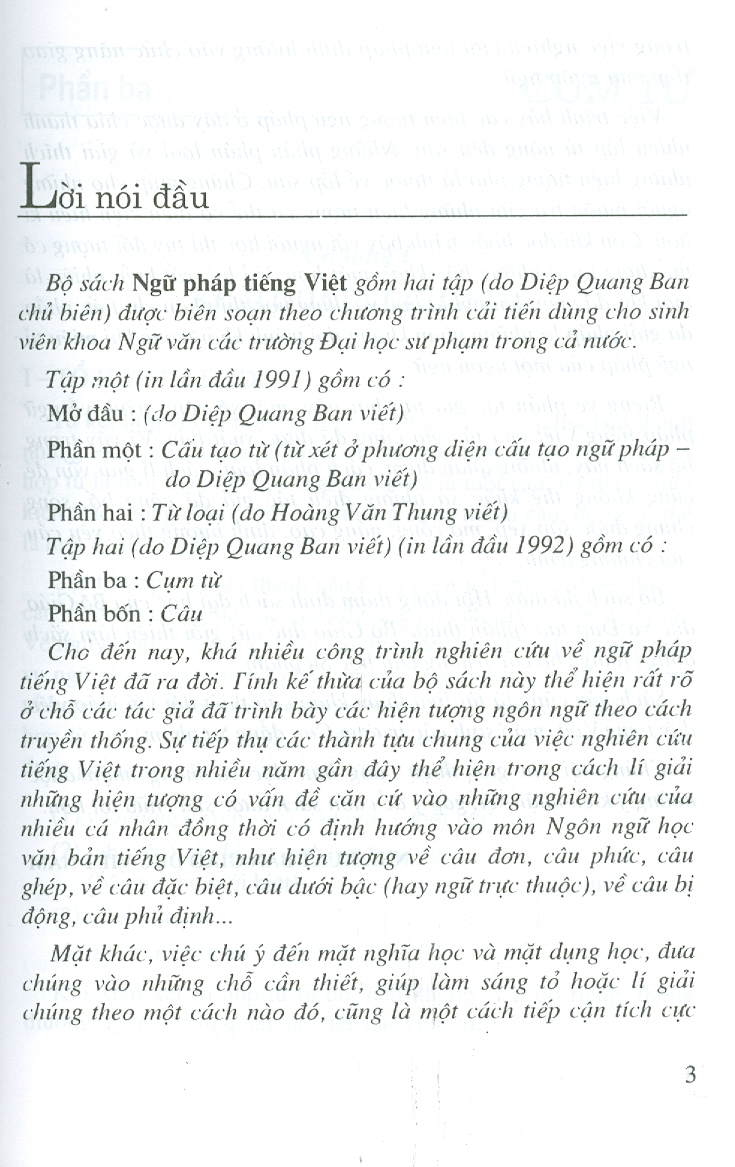Ngữ Pháp Tiếng Việt - Tập Hai (Tái bản lần thứ hai mươi mốt) - Diệp Quang Ban