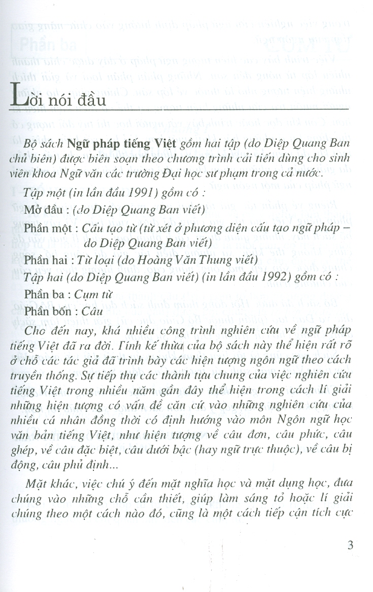 Ngữ Pháp Tiếng Việt - Tập Hai (Tái bản lần thứ hai mươi)