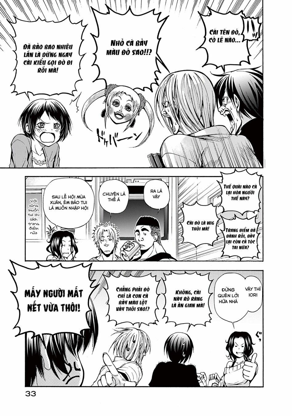 cô gái thích lặn - grand blue chapter 9 28