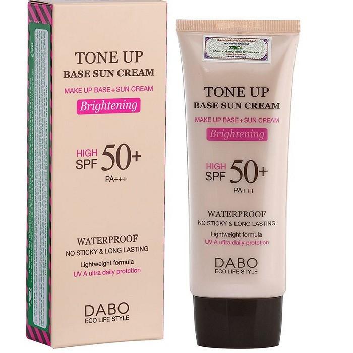 Dabo Tune UP Base Sun Cream 70ml/Hộp -Kem chống nắng trắng da lên tông Hàn quốc cap cấp