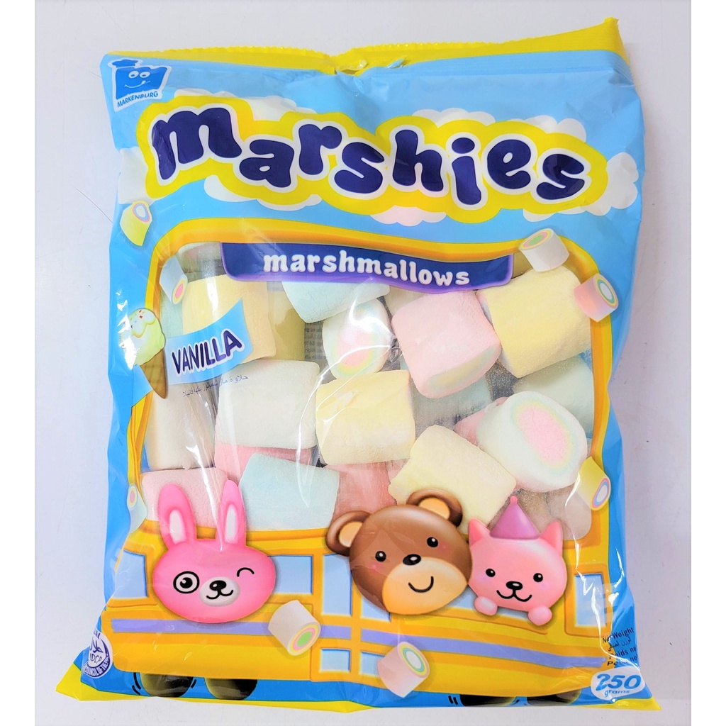 Kẹo xốp Marshies Marshmallow vị vani 250g