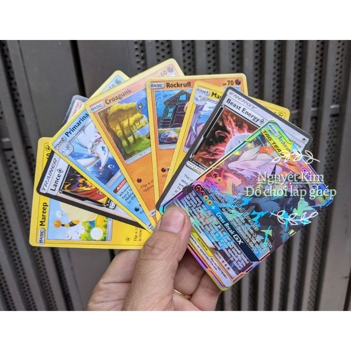 Combo 3 Dây Thẻ Bài Giấy PokéMoN 12 Gói - Mỗi Gói gồm 8 Thẻ Đồ Chơi Sưu Tập Nhập Vai Trò Chơi Trẻ Em