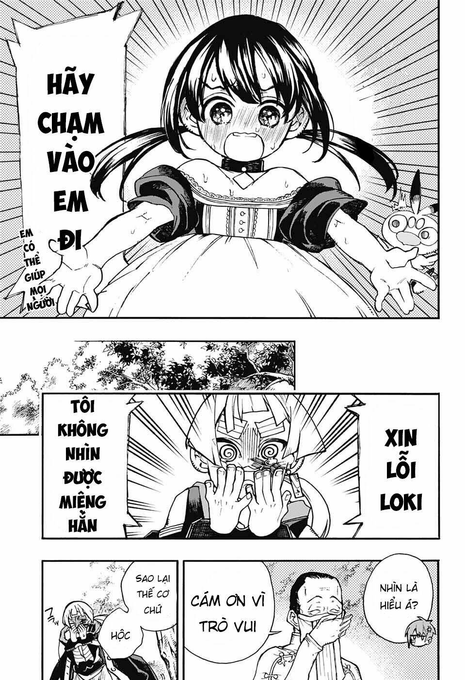 những bức họa quái dị của phù thủy chapter 7 35