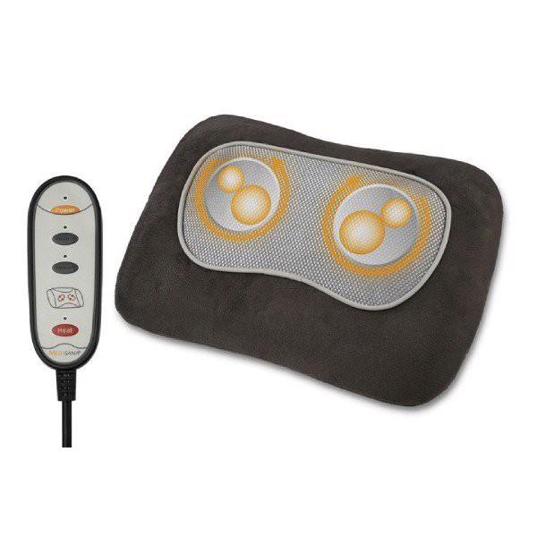 Gối Massager Cổ Vai Gáy Medisana MC840, Gối Massage Hồng Ngoại 4 Con Lăn Giúp Thông Khí Huyết, Giảm Đau Mỏi, Nhập Đức