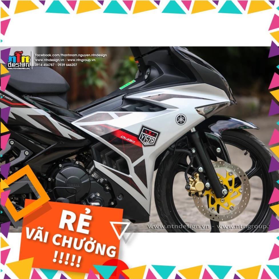 Tem Rời Exciter 150 Mẫu Y15ZR 2021 Bạc Đen
