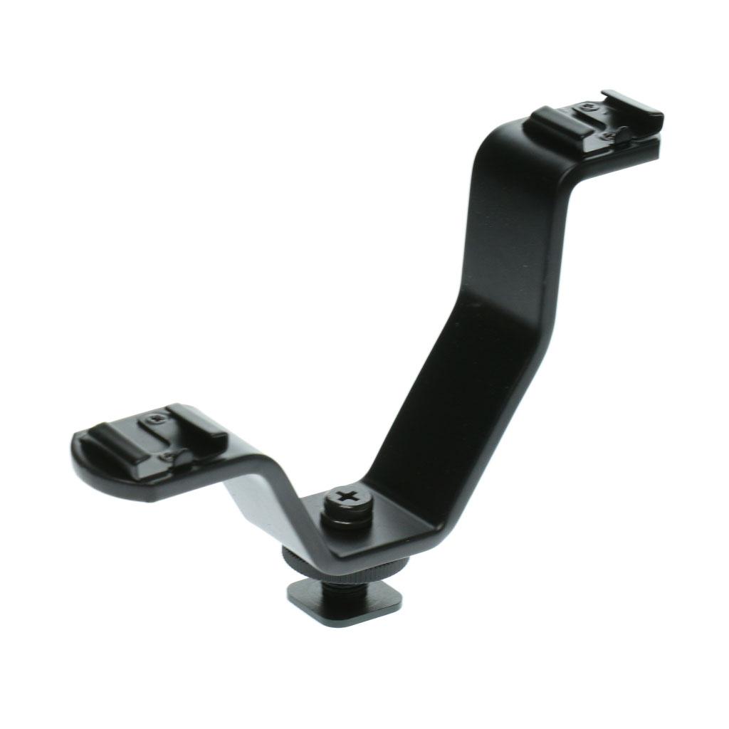 V Type  Shoe Mount Flash Bracket for Camera Monitor Video