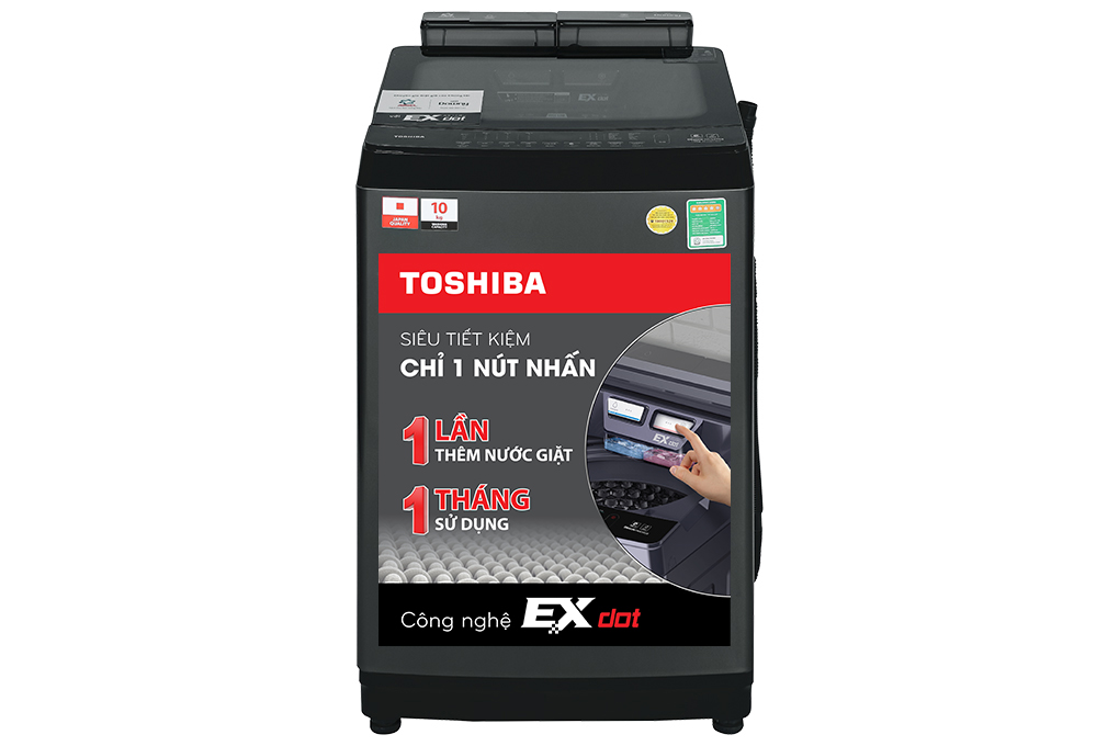 Máy giặt Toshiba Inverter 10 kg AW-DUM1100JV(SG) - Hàng chính hãng - Chỉ giao HCM