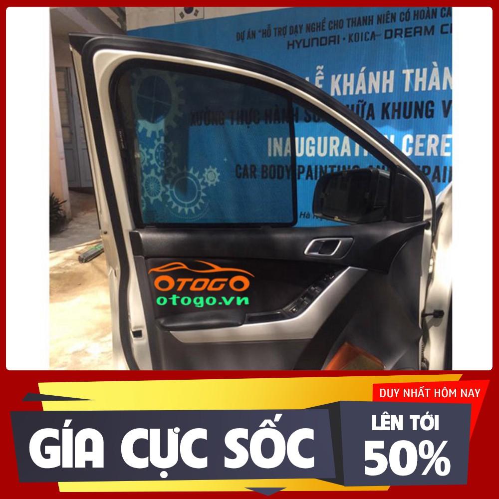 Rèm chắn nắng nam châm, rèm che nắng nam châm xe Mazda BT50, rèm che nắng, chắn nắng BT 50