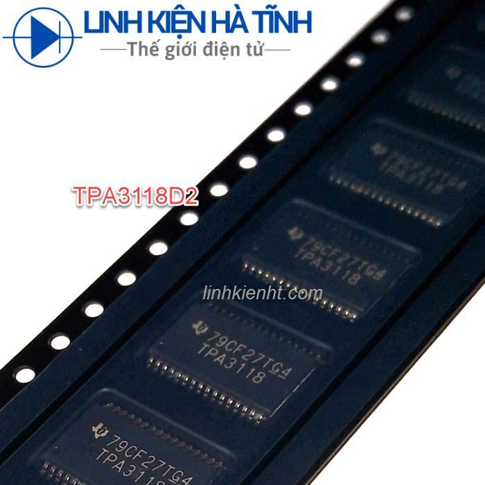 IC KHUẾCH ĐẠI TPA3118D2 TPA3118 3118 MỚI