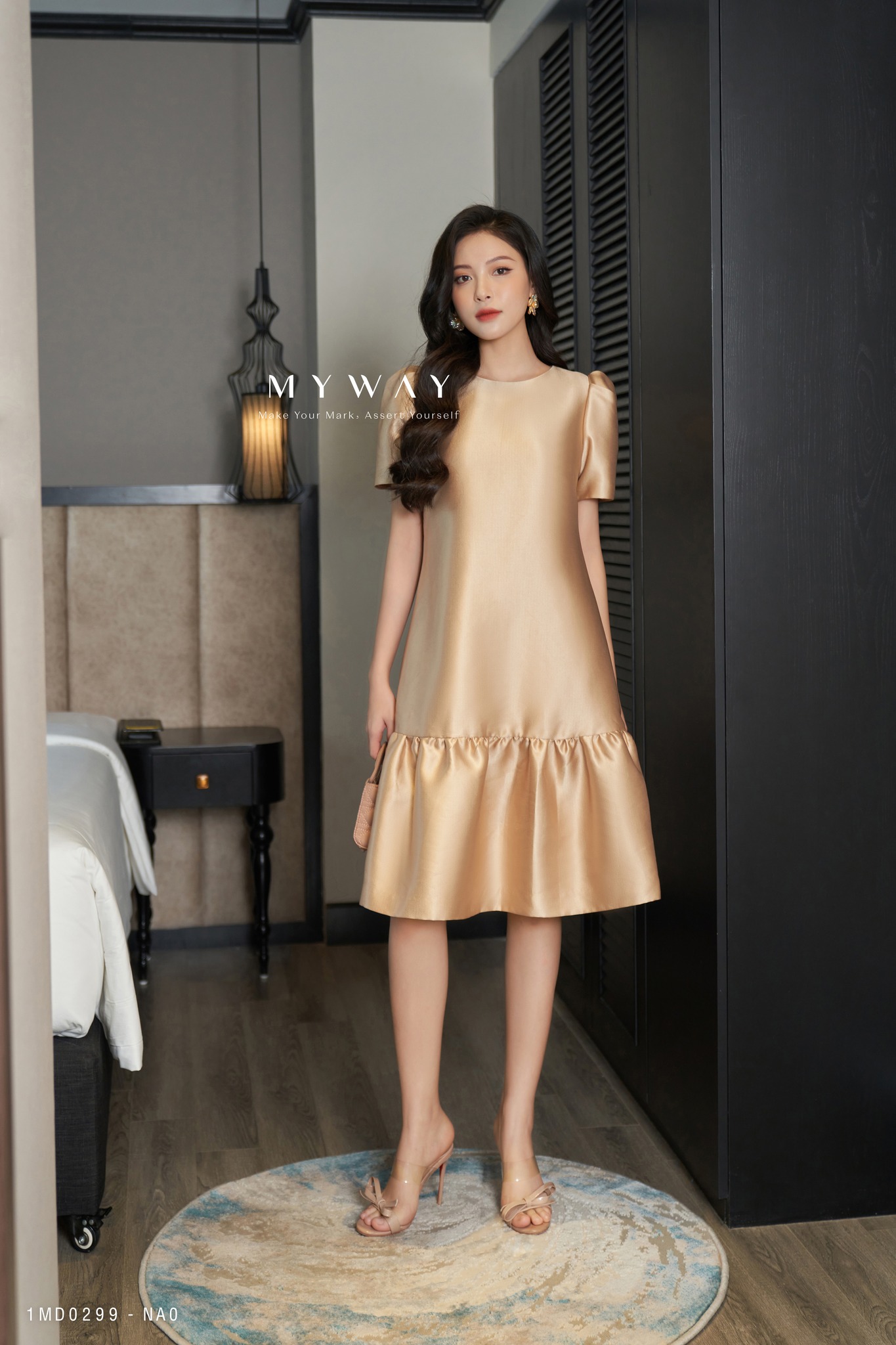 Đầm Nữ Dáng Suông MY WAY Công Sở Đi Chơi Snag Trọng 1MD0299 - NA0