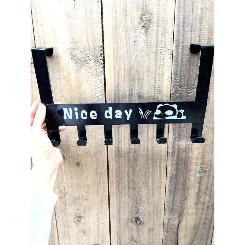 Móc treo quần áo gắn sau cửa Nice day Việt Nam (loại 2)