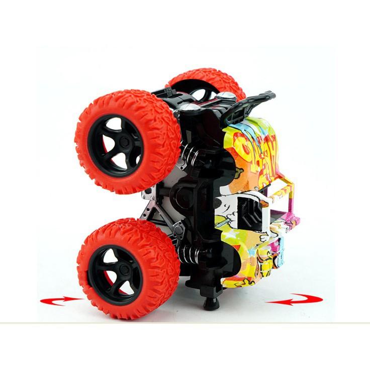 Xe ô tô địa hình Nhào Lộn chi tiết Y Như Thật Monster truck