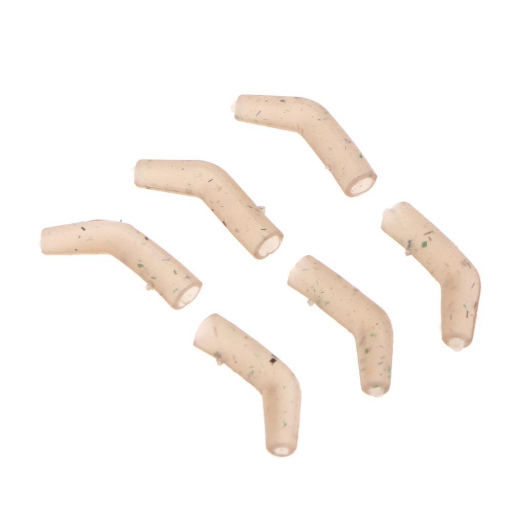 30pcs Rubber Hook Aligner Carp Fishing Line Aligner Hair Rigs