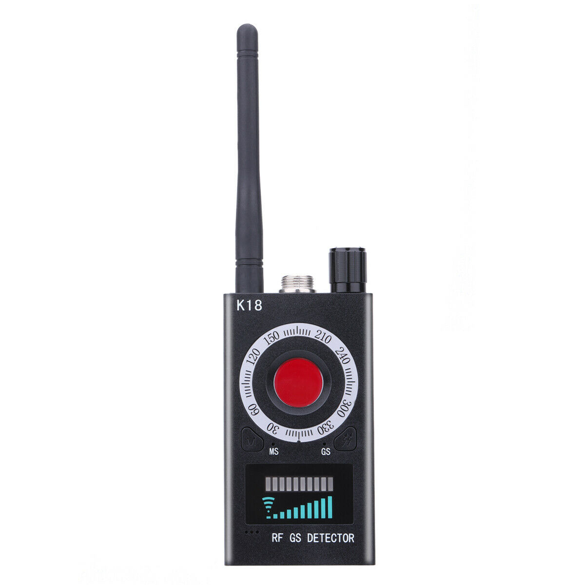 ROGTZ Máy dò sóng ngắn phát hiện thiết bị không dây K18 RF Detector - Hàng Nhập Khẩu