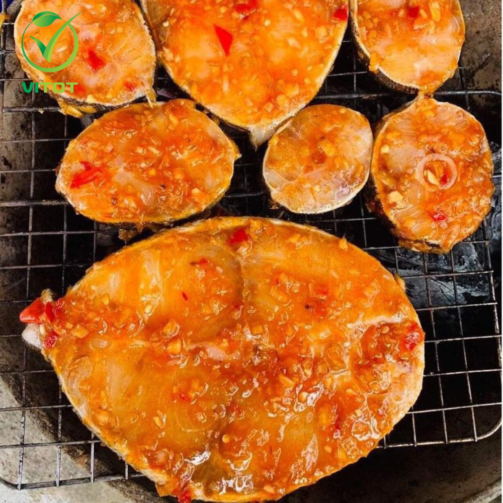 - CÁ BỚP TƯƠI CẮT KHÚc VITOT FOOD TRỌNG LƯỢNG 500GR