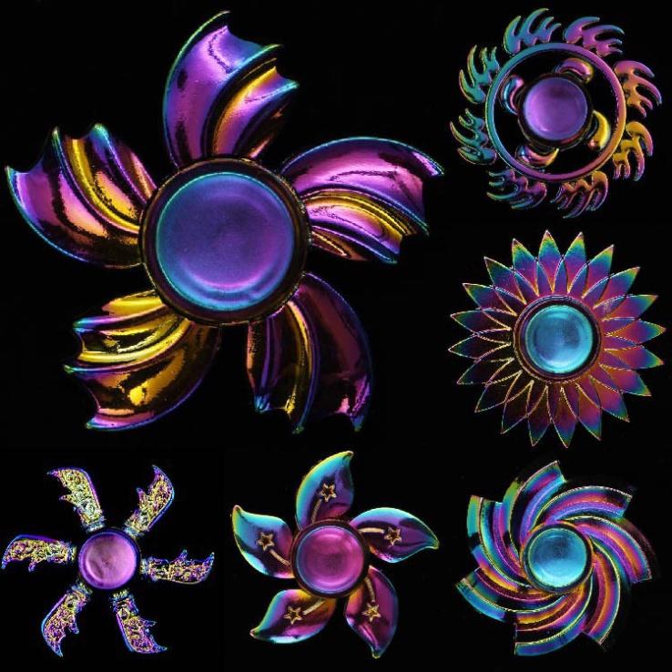SPINNER NARUTO FIREGUN KIM LOẠI CAO CẤP NHIỀU MẪU