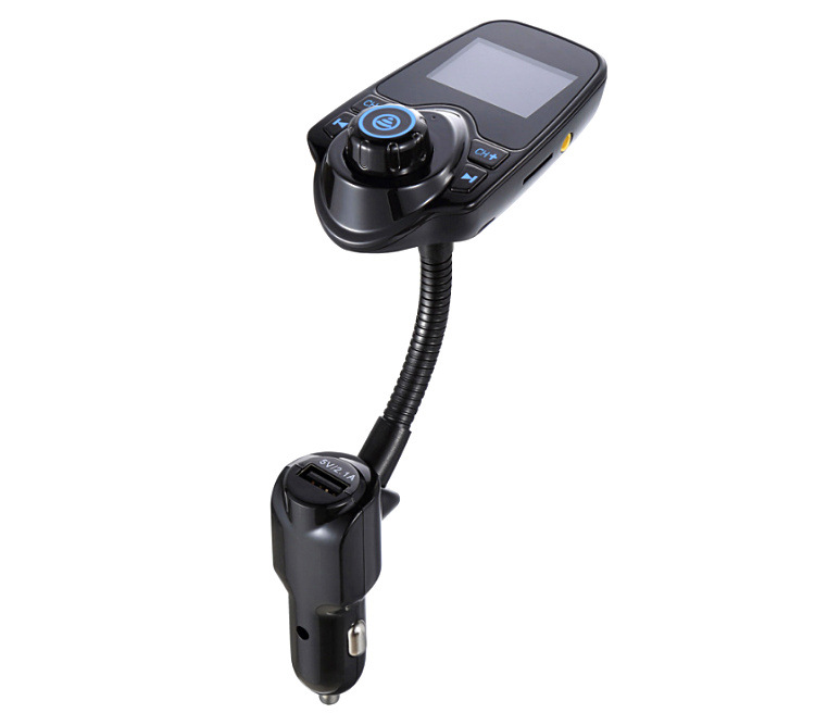 Bộ chuyển đổi nhạc thông minh kết nối bluetooth qua điện thoại, màn hình LCD cao cấp trên xe hơi