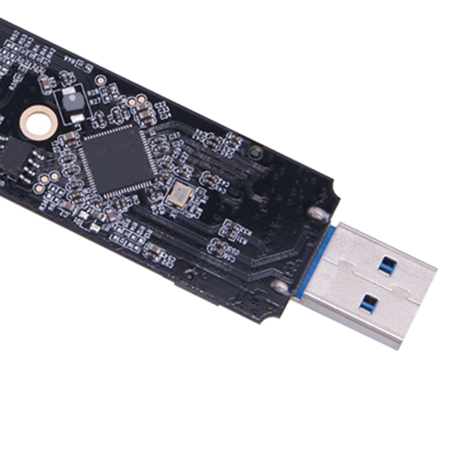 NVME to USB 3.1 Adapter Type A Card Converter Reader with Key B/Key B+M