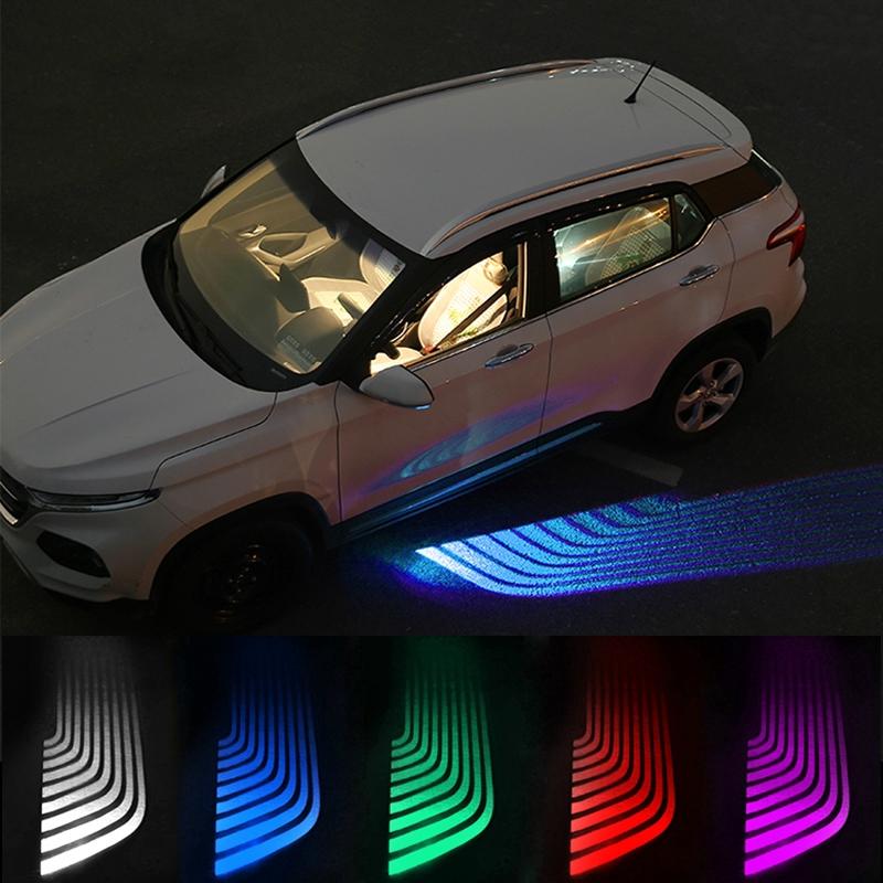 Cặp đèn LED chiếu sáng gắn xe hơi hình đôi cánh thiên thần sáng tạo
