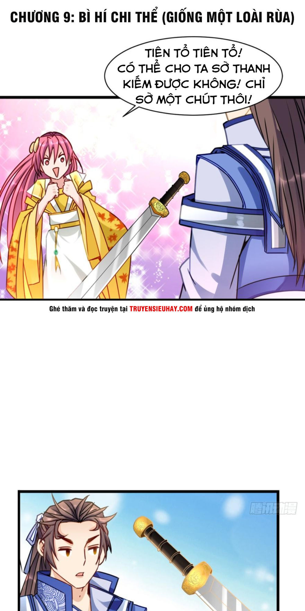 lão tổ của bạn đang online chapter 9 1