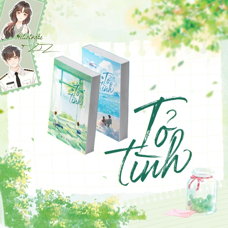 Combo Bộ 2 Tập Tỏ Tình: Tập 1 + Tập 2 - Tặng Kèm 2 Bookmark (Số Lượng Có Hạn)