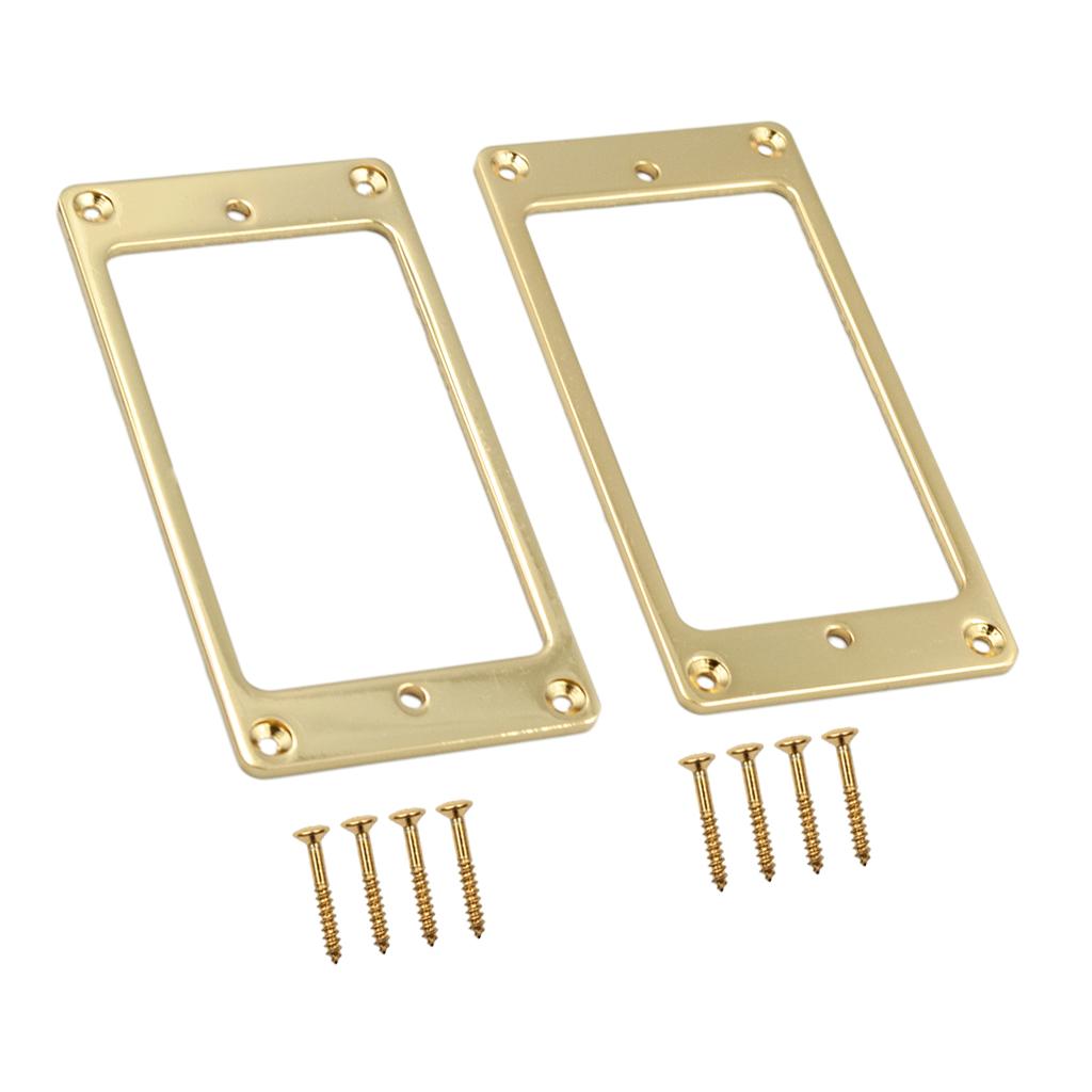 2 chiếc Đàn Guitar Cổ & Cầu Humbucker Gắn Vòng bằng Ốc Vít Vàng