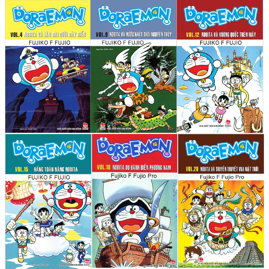 Trọn bộ 24 tập truyện Doraemon dài