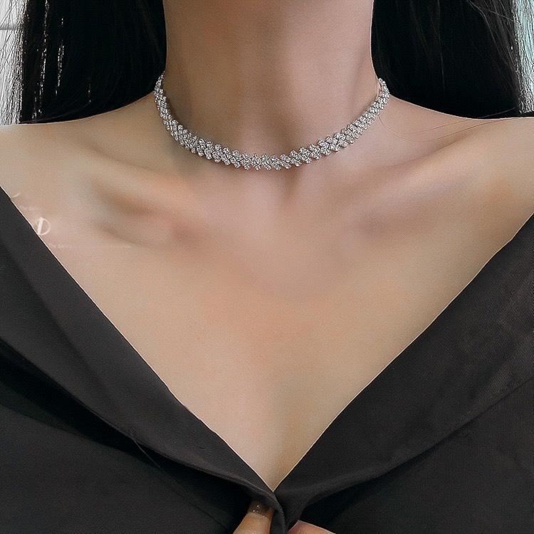 Vòng Cổ Choker Đính Đá Phong Cách - YUME PK0037