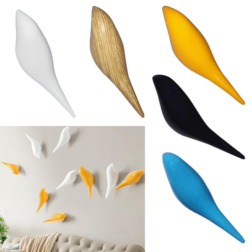 Cute Bird Wall Mounted Over Door Hook Hanger Clothes Coat Bag Holder