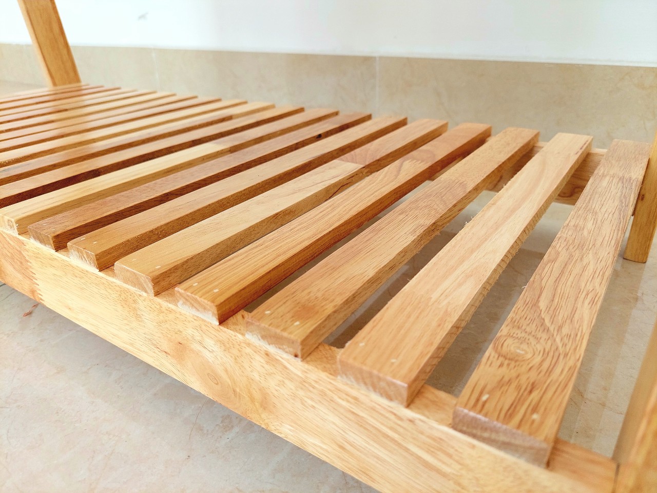 Kệ Chữ A Gỗ Cao Su Treo Quần Áo 2 Tầng Cao 1m8 Dày Dặn Chắc Chắn - Gỗ Song Bản