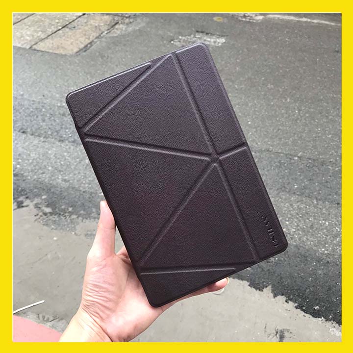 Bao Da Chính Hãng Onjess Dành Cho iPad Mini 1/2/3 Lưng Silicon Chống Sốc Dạng Gấp Chữ Y Dựng Ngang và Đứng Tiện Lợi - Hàng Chính Hãng