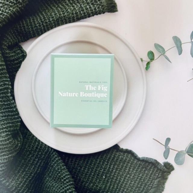 Nến Thơm Thiên Nhiên The Fig - 100% Từ thiên nhiên - An toàn cho người sử dụng