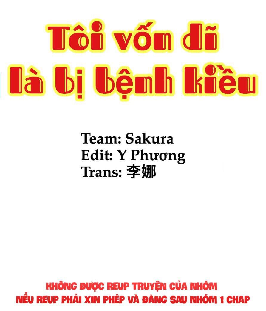 tôi vốn dĩ bị bệnh kiều chapter 5.1 1