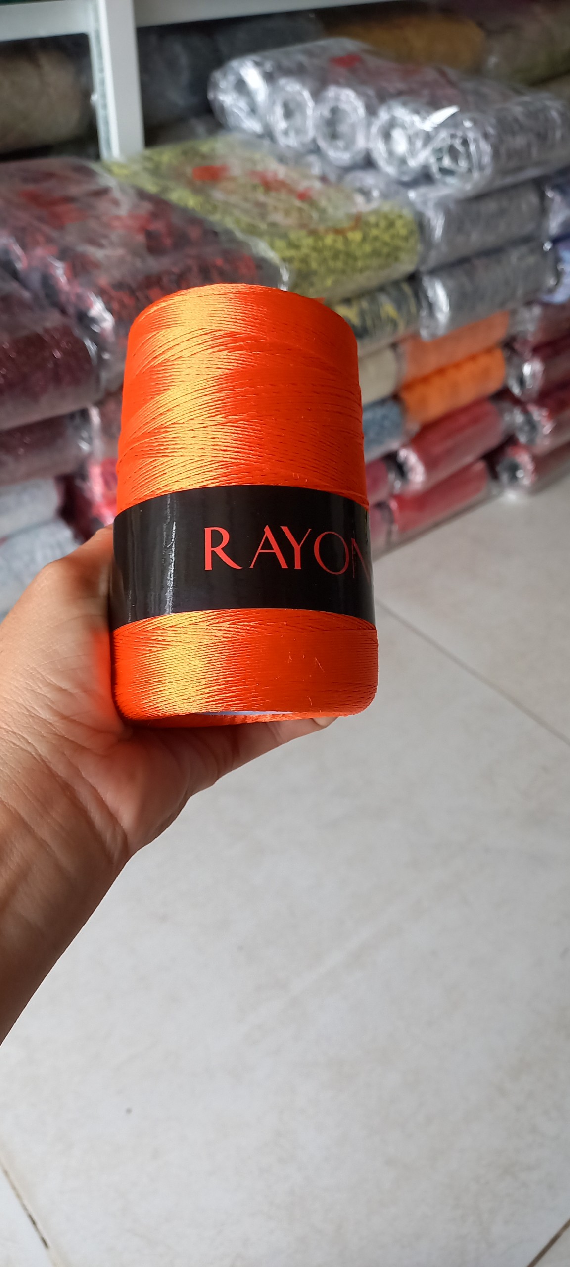 Sợi rayon dùng trong đan móc màu số 13