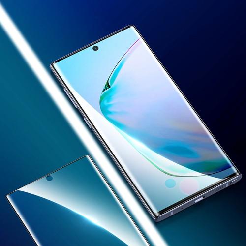 Combo 2 miếng dán bảo vệ màn hình dẻo dành cho Samsung Note 10/Note 10 Plus 0.15mm chính hãng Baseus