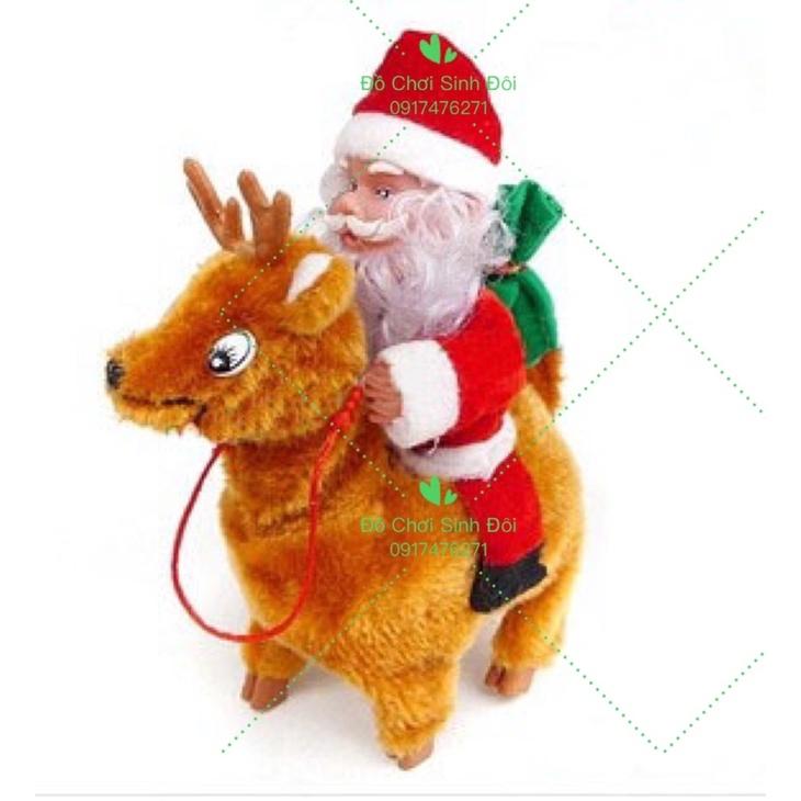ông Noel cởi tuần Lộc